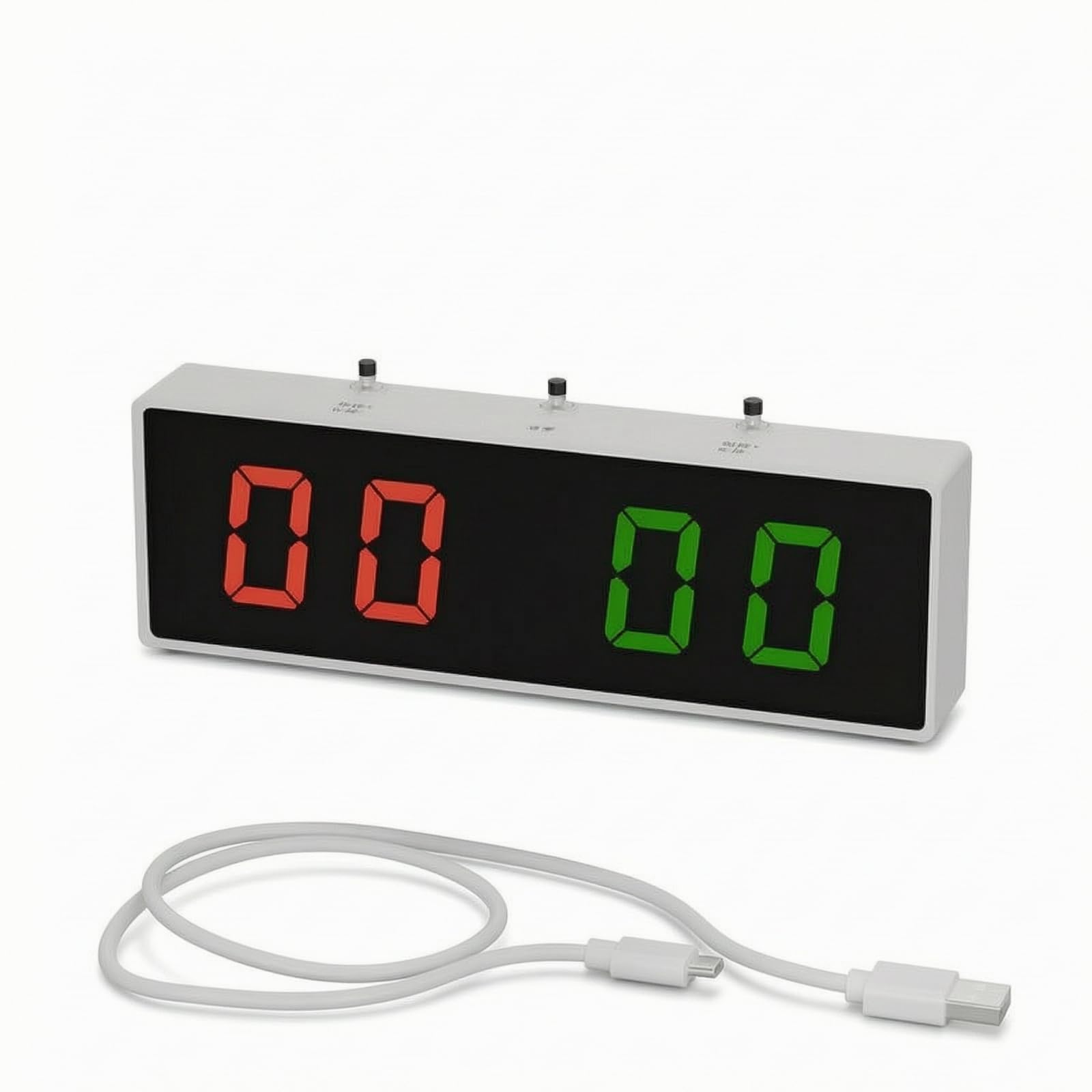 Segnapunti Biliardo Elettronico Contapunti da Tavolo Compatto Schermo Ben Visibile Luce Comandi Semplificati Batteria Integrata USB‑C Adatto per Sale da Gioco Tornei Partite in Casa
