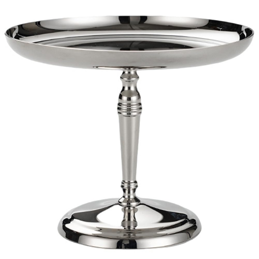 Hndhbfgrt Dessert Display Stand in Stainless Steel-Cake Stand for Cupcakes, Fruits, Cookies