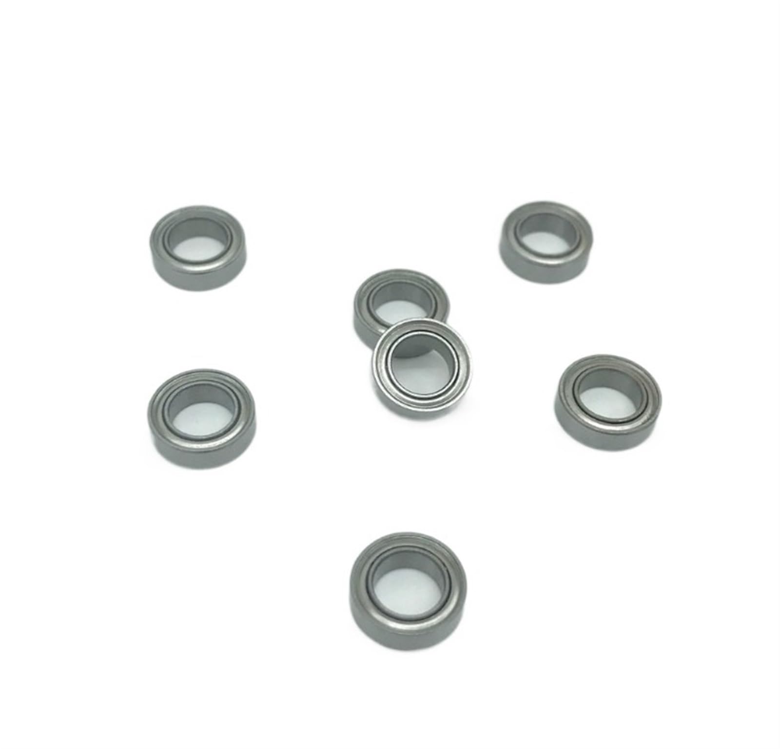 IEUMJNAT Bimetal Seal Shield Micro deep Groove Bearing 50pcs MR106ZZ 6x10x3mm Deep Ball Miniature