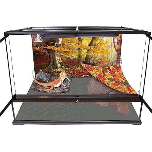 Runania 48" X 18" Reptile Carpet, Grey - Terrarium Liner Bedding Reptile Substrate Sand Mat For Cage Lizard Bearded Dragon Gecko Snake Tortoise #TOP1
