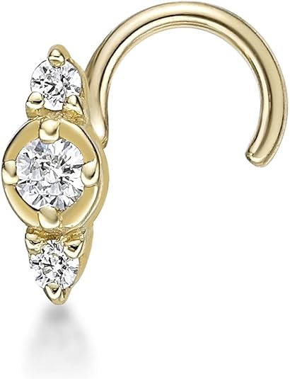 Lavari Jewelers 20 Gauge Straight Bone Nose Stud For Women