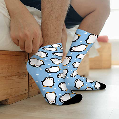 Image of Pehede Socks Mens Fun Dress Socks for Women Funny Novelty Crazy Design Socks