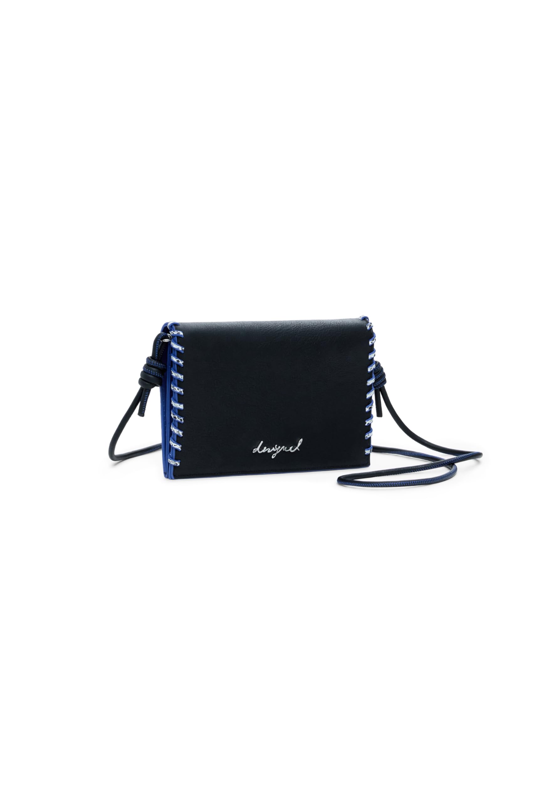 Desigual, Damen, Portemonnaie, Mone Capsule Tiny Zip Clutch, Schwarz