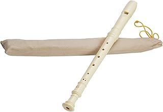 soprano recorder instrument Recorder Student Treble 8-hole Recorder Beginner Professional Musical Instrument Beige