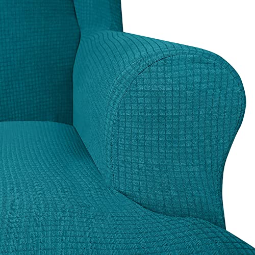 Funda de sillón orejero elástica Konsilsa color I lavable 7