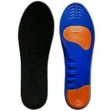 Kalak: Plantillas y complementos de calzado deportivo hechos de cojín transpirable con pequeños orificios y amortiguación (Talla de hombre: EUR 40-46,5)