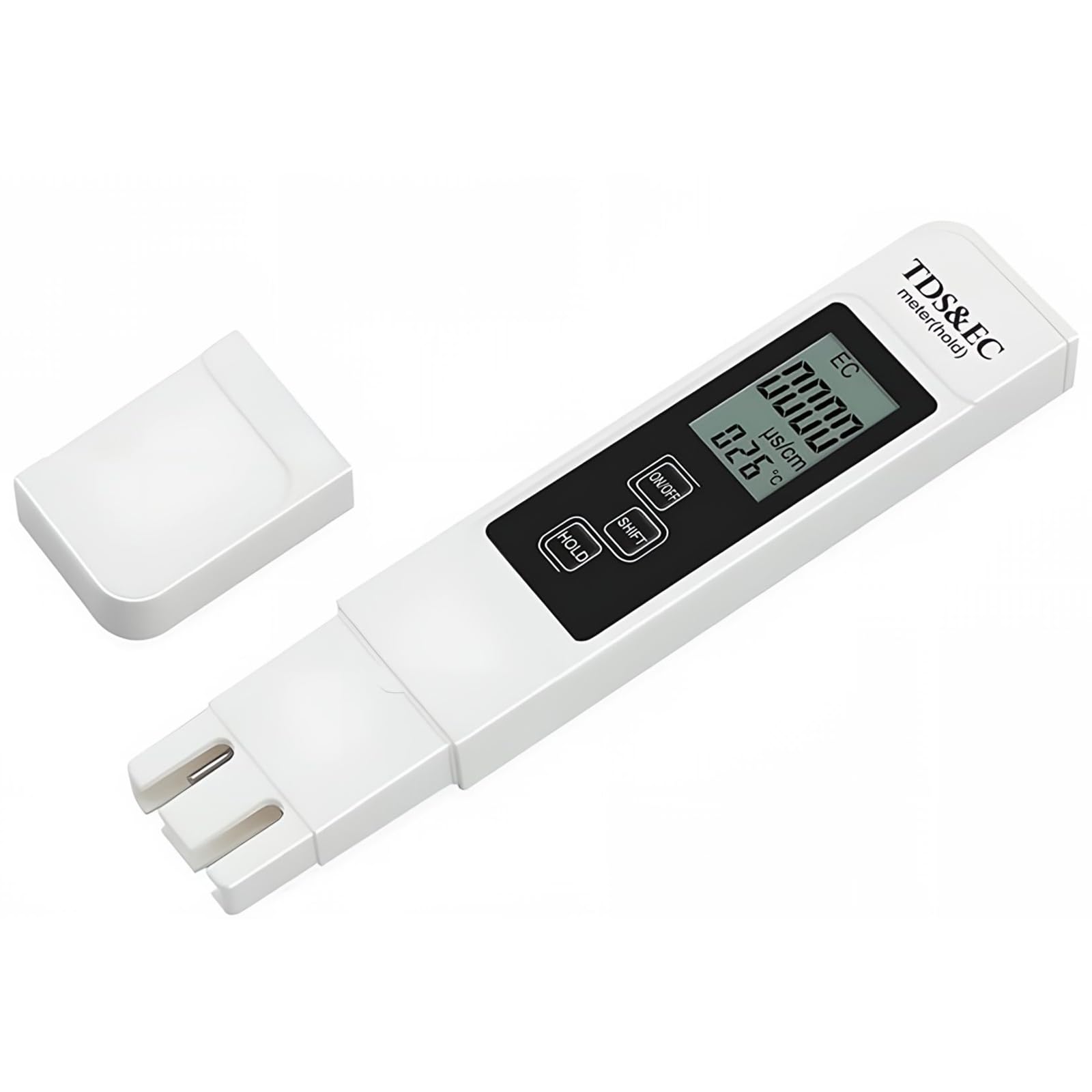 Binnan Tester 3 in 1 TDS EC Tester della qualità dell'Acqua, Tester Acqua qualità, Tester Digitale LCD per dell'Acqua, Tester qualità Acqua TDS, Utilizzato in Acquari, Piscine, Laboratori