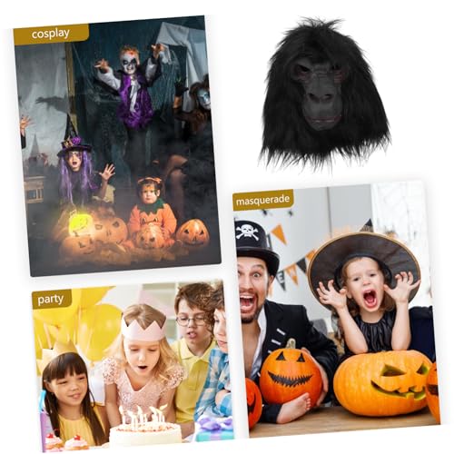 Masque Halloween réaliste et confortable UKCOCO pour grand cosplay