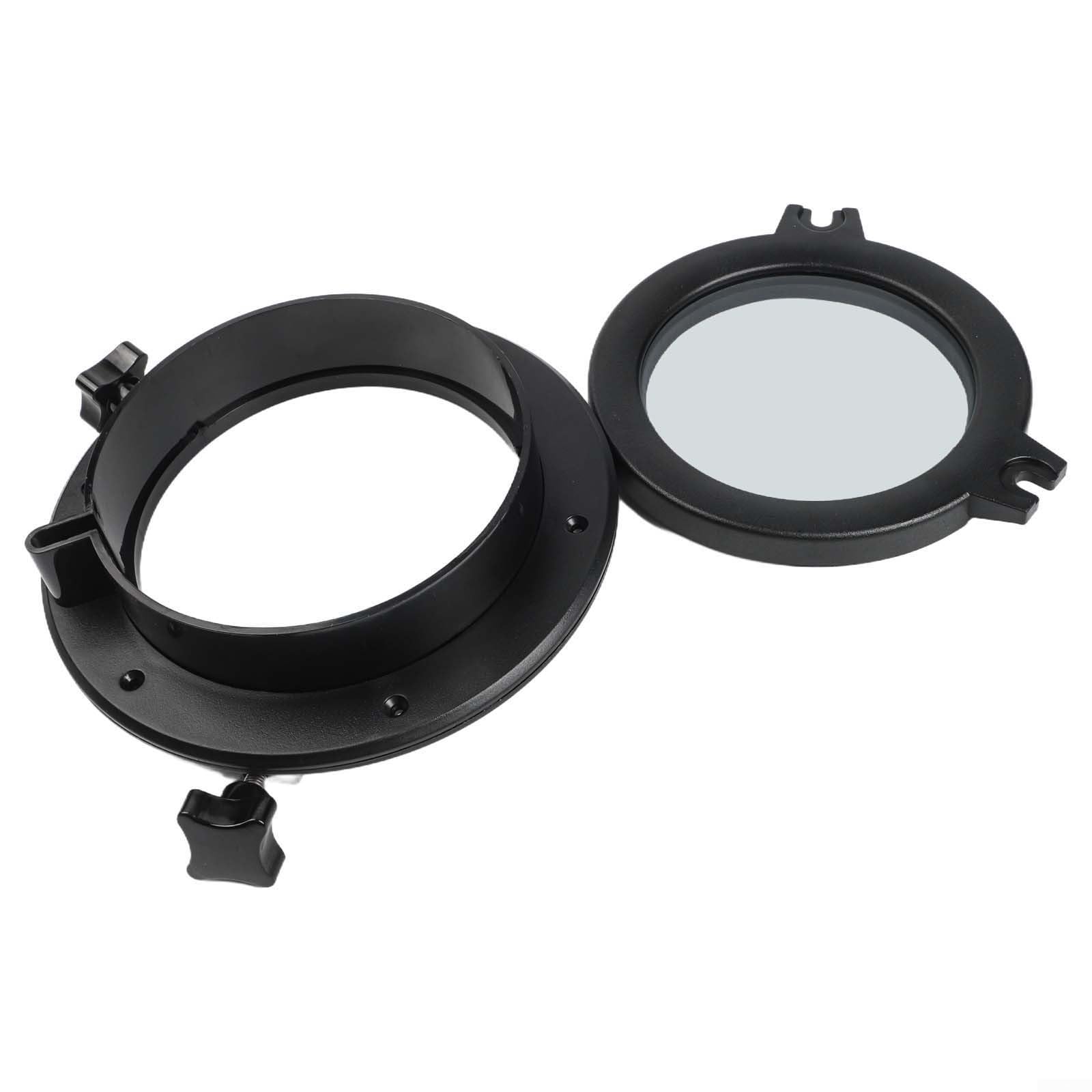 Hublot à ouverture ronde de 216/265 mm pour utilisation marine et camping-car avec verre trempé, ABS résistant aux UV et matériel en acier inoxydable de haute qualité (216 mm)