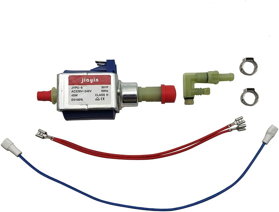 jiayin 45W JYPC-5 AC 230V Steam Iron Water Pump Compatible with Philips Garment steamer Replacement Part GC8220 / GC8330 / GC8616 / GC8625 / GC8635 GC8650 / GC8651 / GC9240 / GC9246 GC9