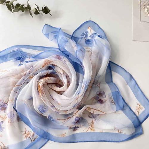 Scarfs for Women Lightweight Fashion Scarves Print Floral Pattern Scarf Shawls3