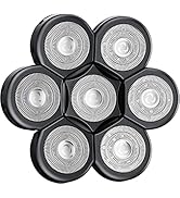 Kensen Rasierkopf 7 einfach zu installierende Köpfe Rasierer Herren Elektrisch Beard Praktischer ...