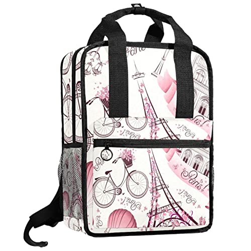 Sac à dos pour garçons avec motif chien amusant et taille unique adaptable