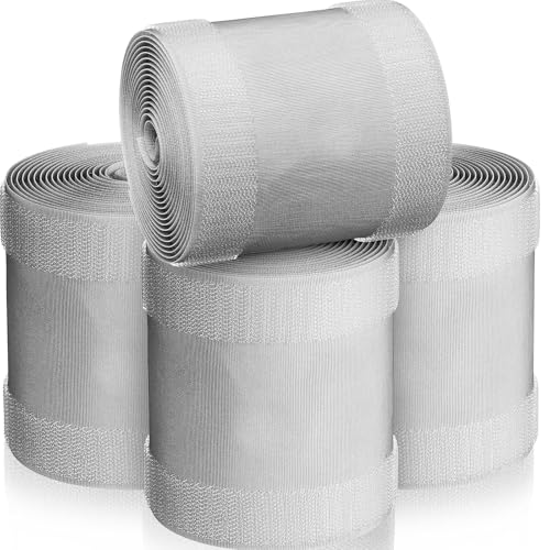 Image of WILLBOND Carpet Cord Cover Cable Protector Floor Cover Cable Protector Management Only for Commercial Office Carpet(39.37 ft,Grey)