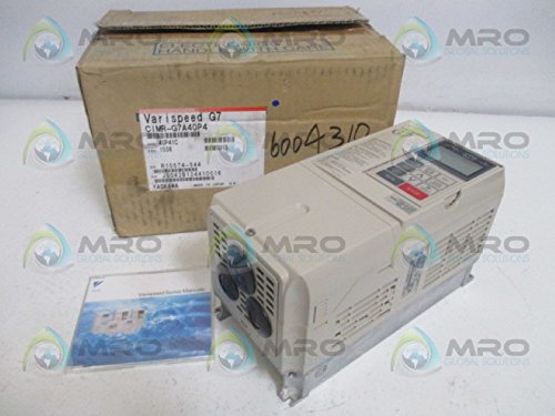 VARISPEED G7 CIMR-G7A40P4 INVERTER 3PH 380-480VNEW IN BOX