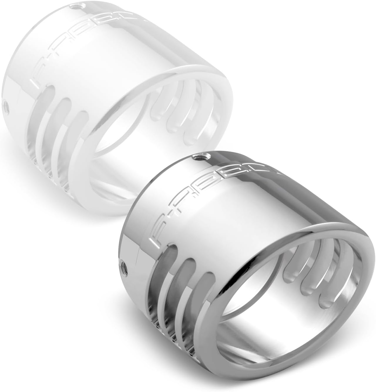 3.25" END-CAPS-ACCESSORIES (Chrome, 3.25" RACING)