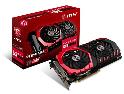MSI VGA Graphic Cards RX 580 Gaming X 8G (Renewed)