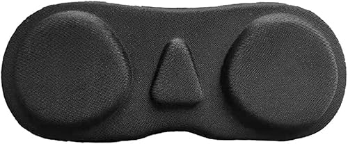 Calsgkspray Black Dust Cover for Oculus 2 Accessories Lens Protector for VR Eye Cover Pad for Quest Mask 2 S7I8 Eye for VR Lens Virtual Reality
