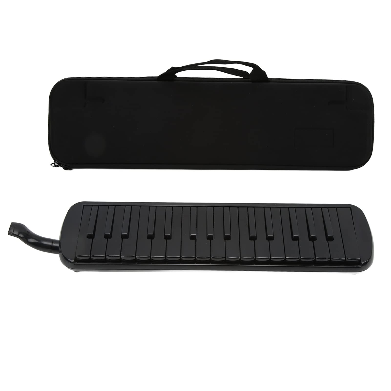 Instrumento melódica de 32 teclas, melódica de boca profesional, material ABS, teclado portátil liviano con bolsa de transporte, cerbatana y boquilla para música, enseñanza,