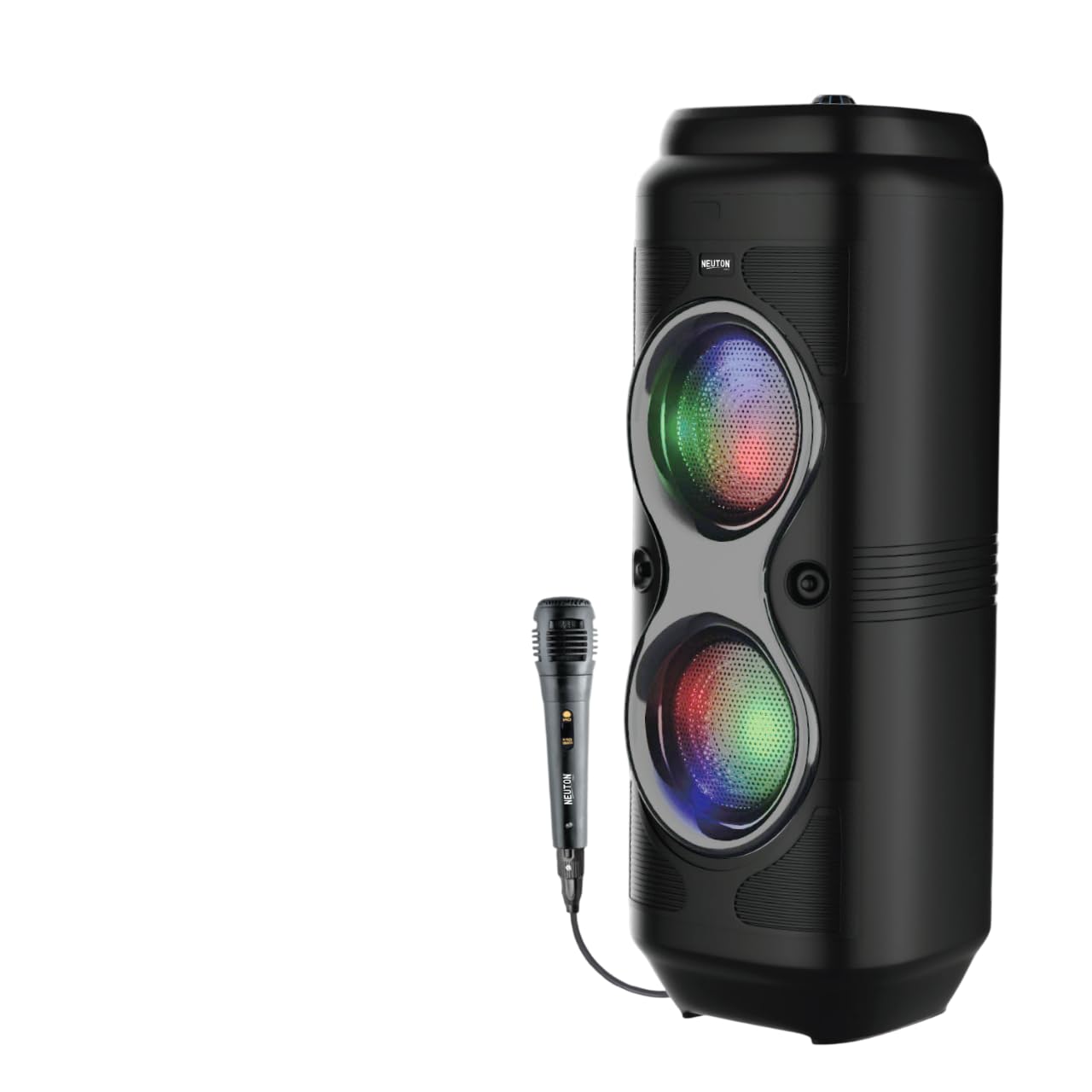 Vibe Trolley Bluetooth Speaker with Wireless Mic | 1800mAh Battery | RGB Lights | Powerful Bass | Portable Party Speaker-image-13