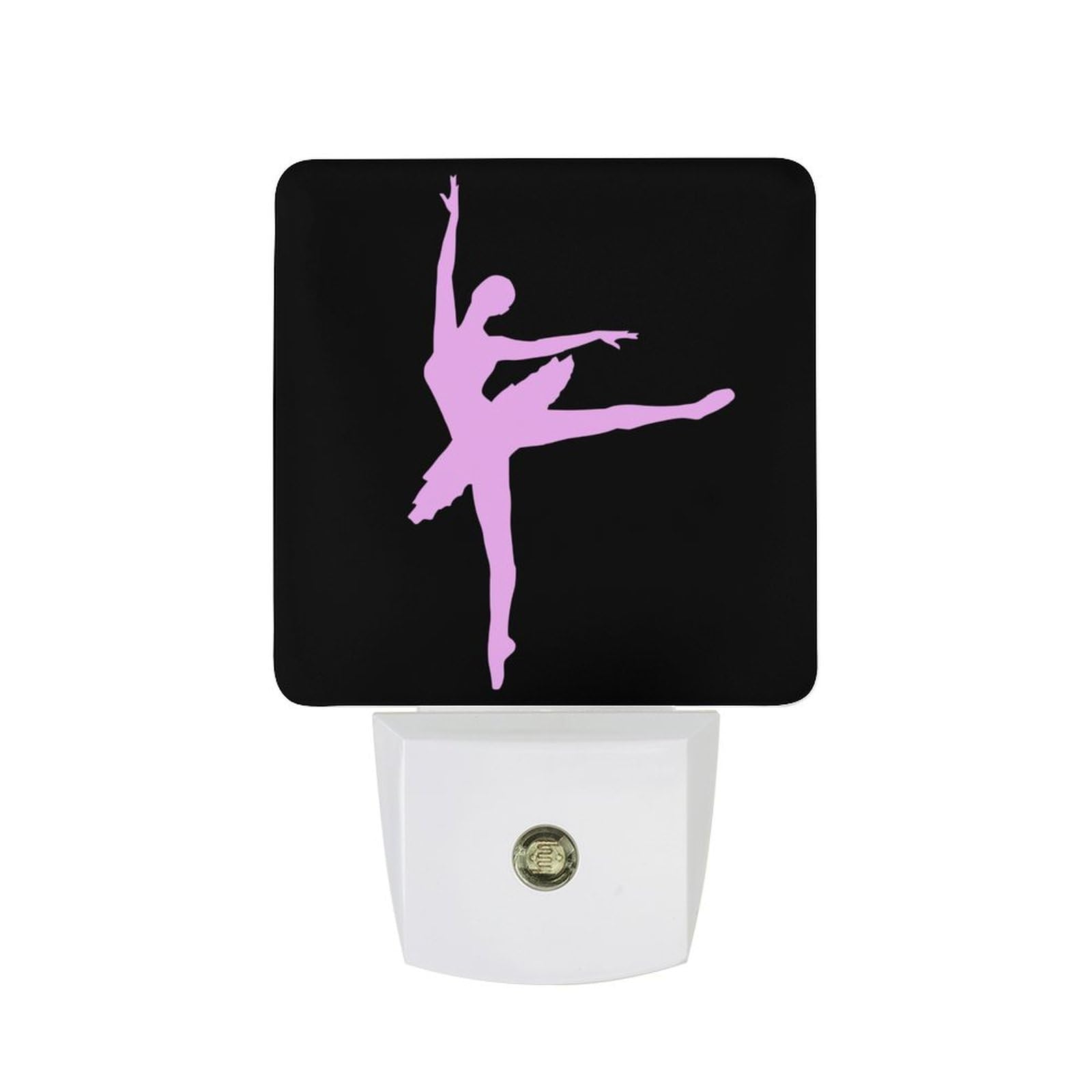 Nqrxadcrt Style Ballet Night Light Plug In Wall Lights Bedside Lamp Bedrooms Home Hallways Decoration
