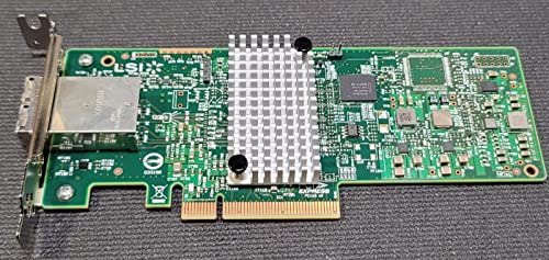 LSI Logic LSI00343 9300-8E SGL 8-Ports Ext 12GB/S SATA SAS PCIE3.0 HBA and DOC CD
