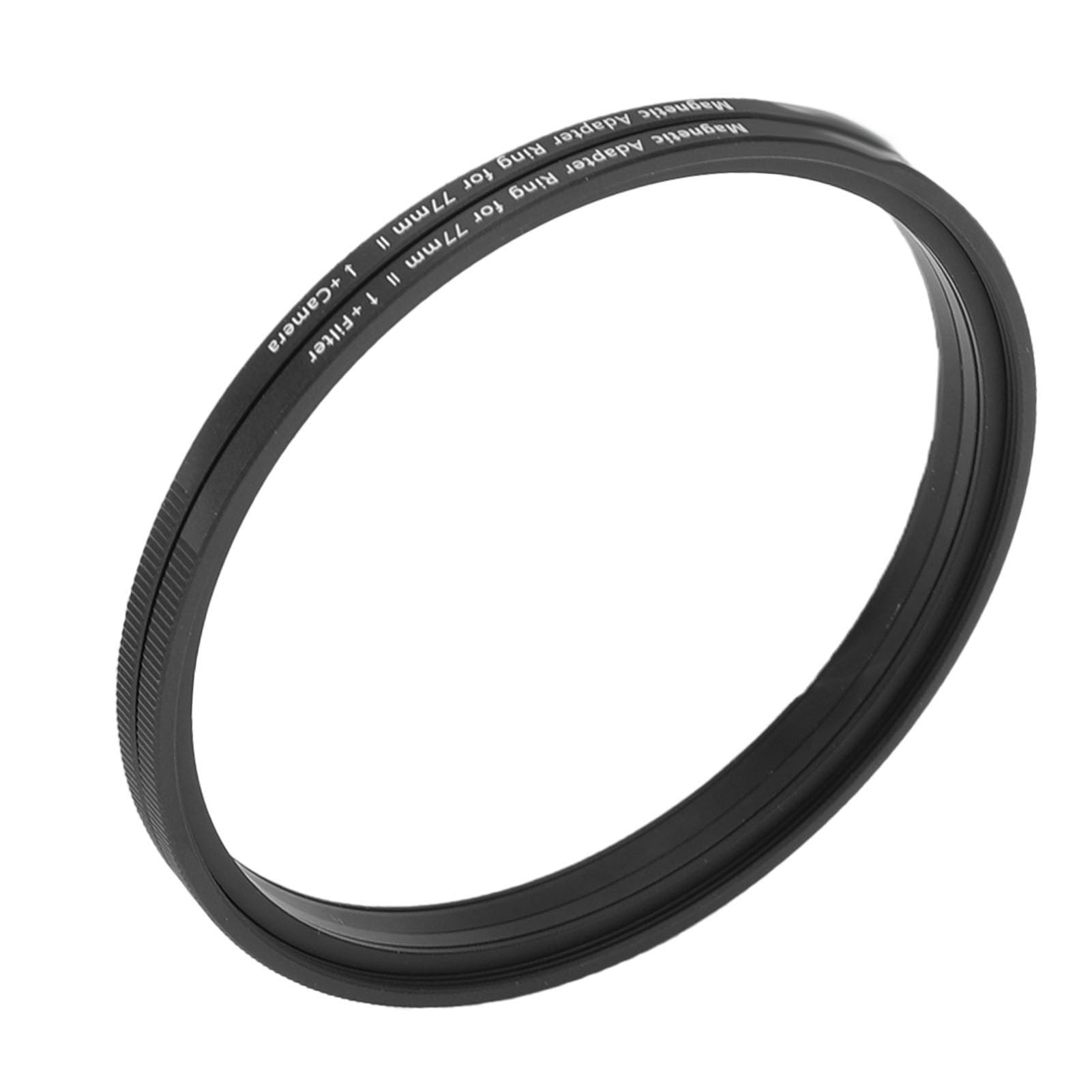 Zunate Kit Anello Adattatore Magnetico da 77 Mm Avvitabile | Aggiornamento da Filtro con Filo di Alluminio a Lente Magnetica per Filtri