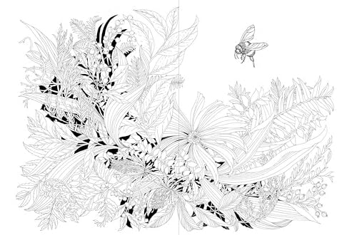 A Walk in the Woods: An Intricate Coloring Book - Image 8