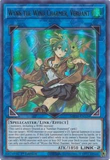 Wynn The Wind Charmer, Verdant - MP20-EN124 - Ultra Rare - 1st Edition