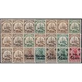briefmarken kolonien wert Postfrisch Goldhahn Deutsche Kolonien 21 postfrische Werte Briefmarken für Sammler