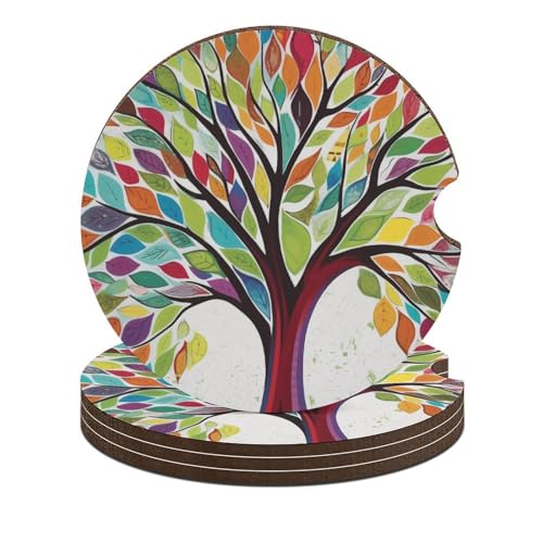 4PCS Posavasos para Auto para Porta Vasos Universal miniatura 1