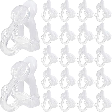 Clear Clip-On Earrings: An Ingenious Way to Accessorize Without Piercing