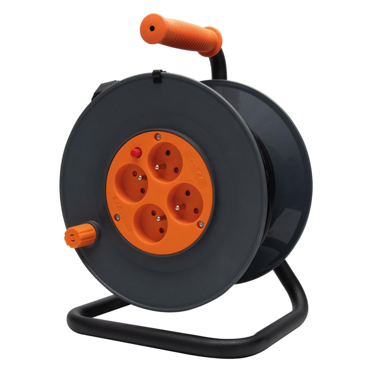 Zenitech Bobina a 4 prese HO5VV-F 3G1mm² 25m +interruttore automatico