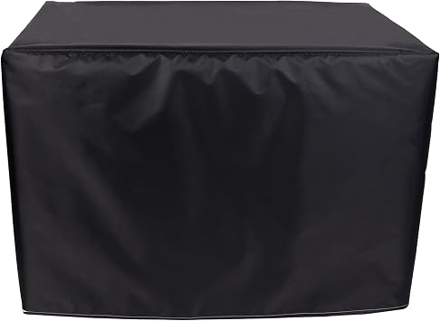 HUHJYUGE Patio Furniture Covers 420D Waterproof 63" L x 55" W x 39" H, Cover for Outdoor Furniture Square with Drawstring, All Weather Table and Chair Covers Set Windproof Dust-Proof
