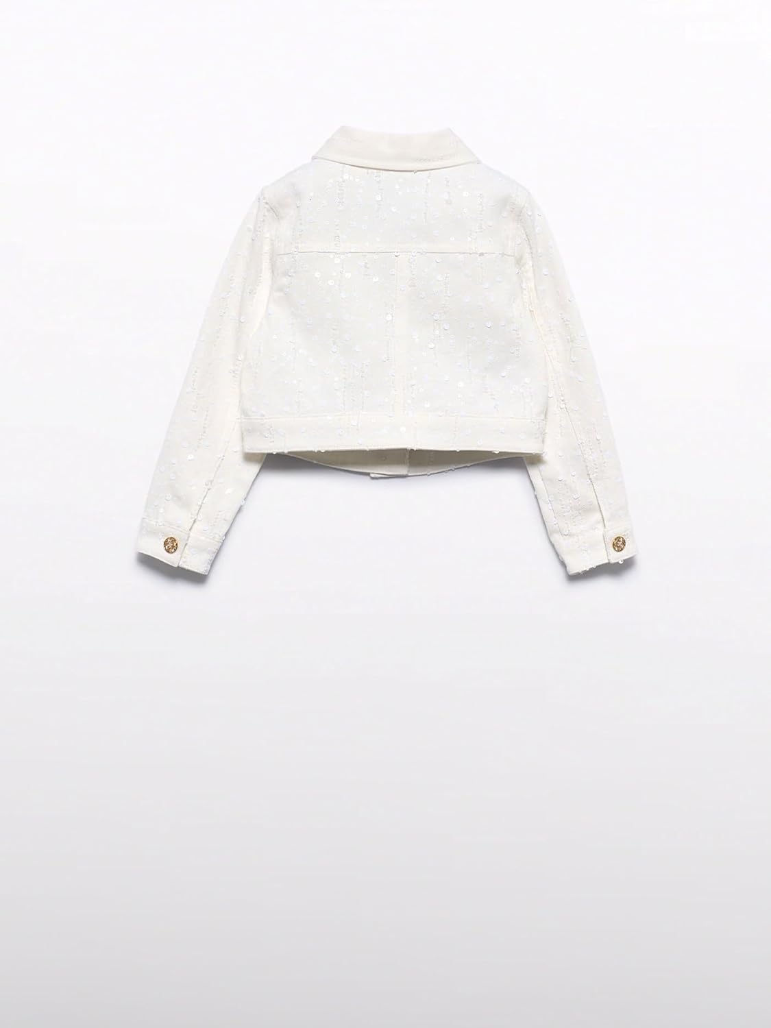 Abel & Lula Jacket with sequins for Girls Cream