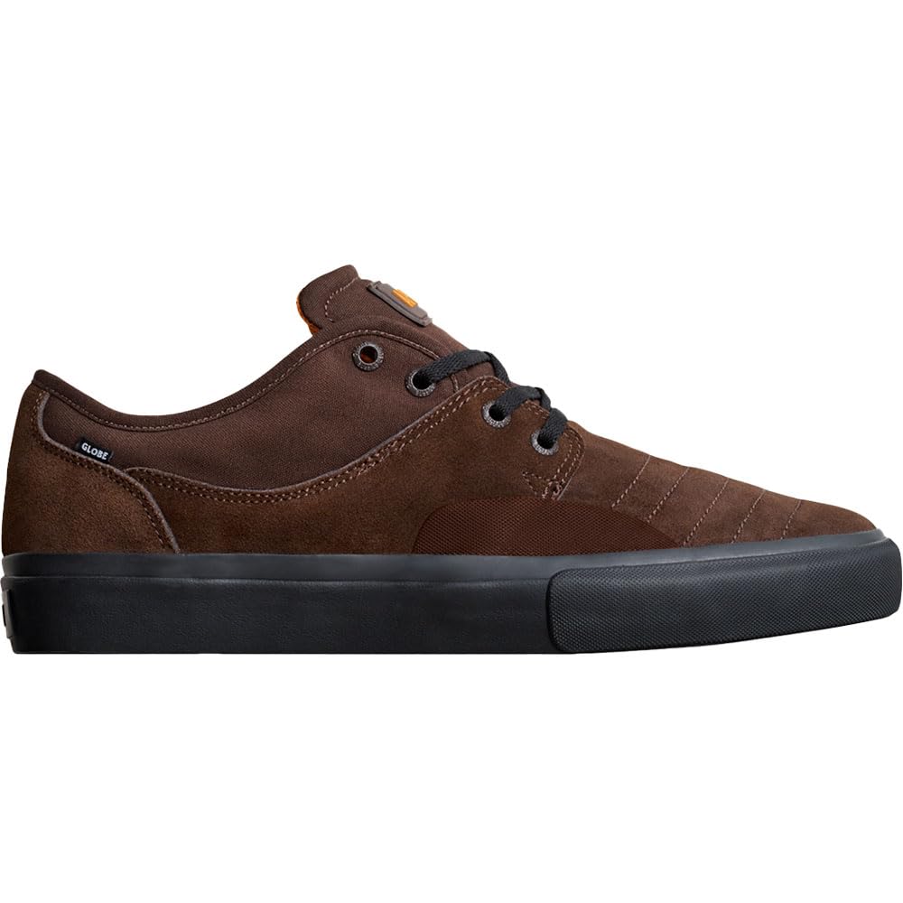 Globe Men's Mahalo Plus Skate Shoe, Coffee/Black, 7