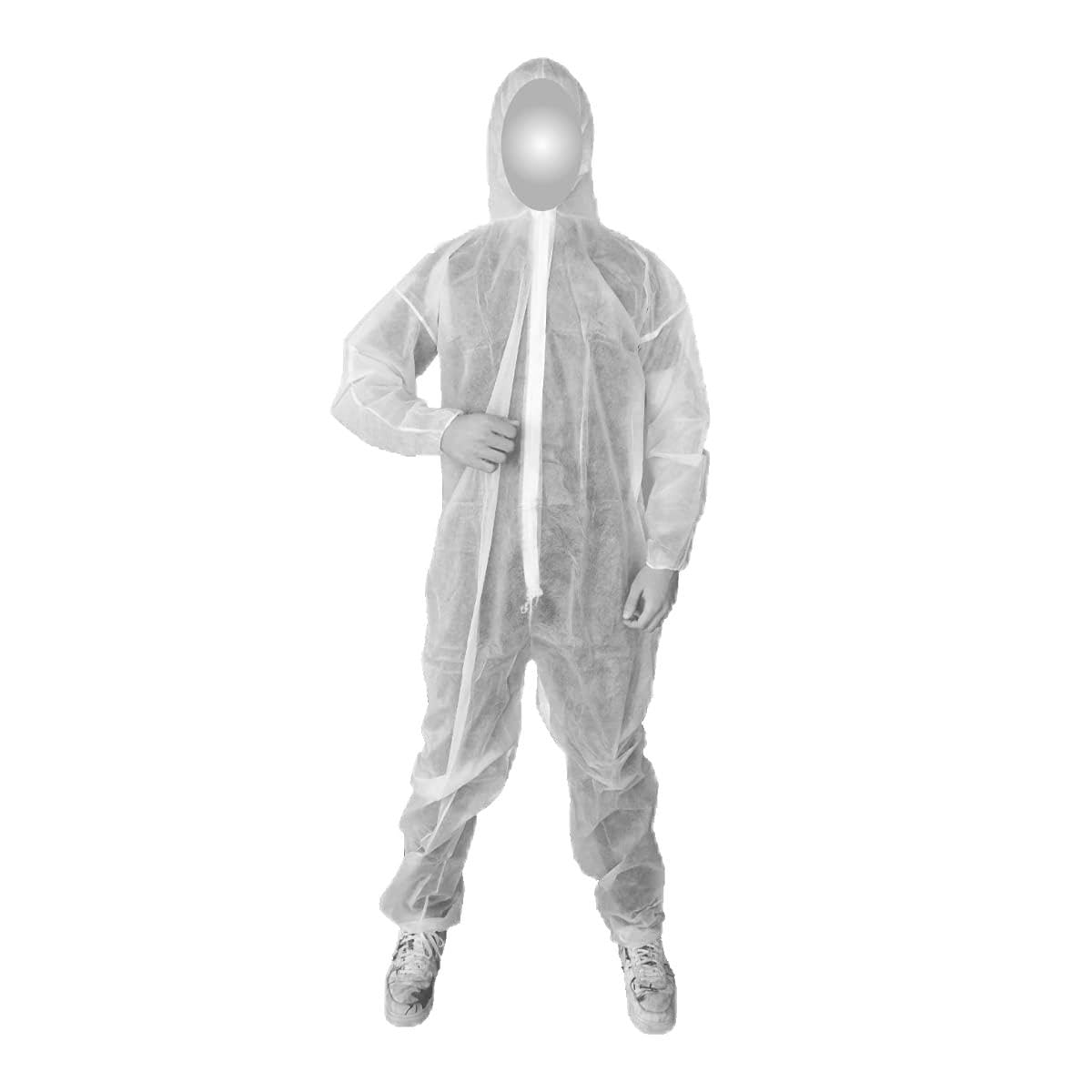 10 x Polypropylen Overall TYP 40 Einweganzug Schutzanzug Maleranzug Lackieranzug Einwegoverall