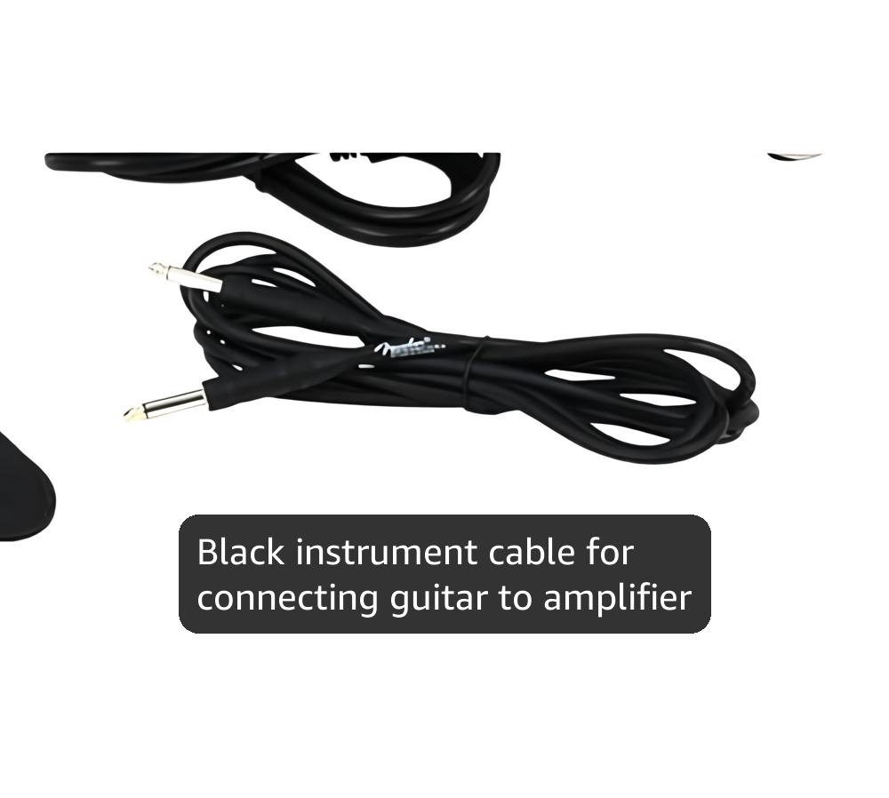 Fender Squier Affinity Series Stratocaster Electric Guitar Kit, with 2-Year Warranty, Lake Placid Blue, Maple Fingerboard with Frontman 15G Amplifier, Padded Gig Bag, Instrument Cable, and More