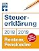 Produktbild Steuererklärung 2018/2019 - Rentner, Pensionäre: Neu: Leitfaden für Elster