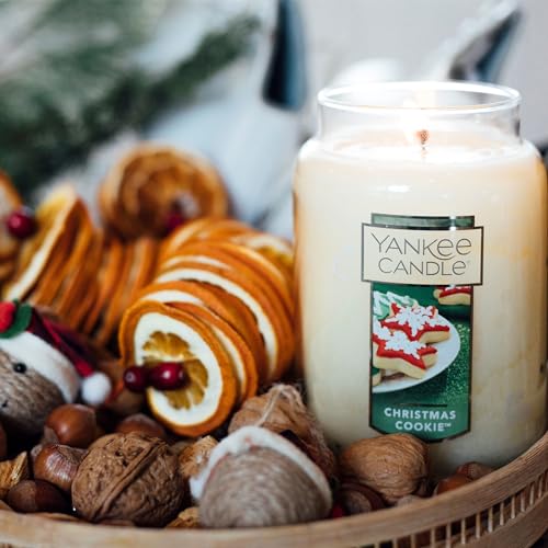 image for Yankee Candle Christmas Cookie Scented Classic 22oz Large Jar Single W