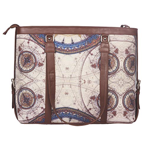 Image of ZOUK Vegan Leather Women's Office Bag for 15.6 inch Laptop, MacBook