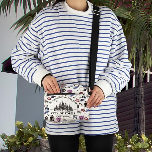 Image of Movie Inspired Crossbody Bag How You Likin' Da Rain Inspire Merch Movie Character Fan Shoulder Bag