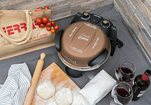 G3Ferrari Elektrische pizzaoven Delizia G1000608 koper, tot 400 graden met vuurvaste natuursteen/pizza en vladen enz. in 3 minuten/G3 Ferrari de nr. 1 van de pizzamaker /ook voor tafel en tuin - Image 3