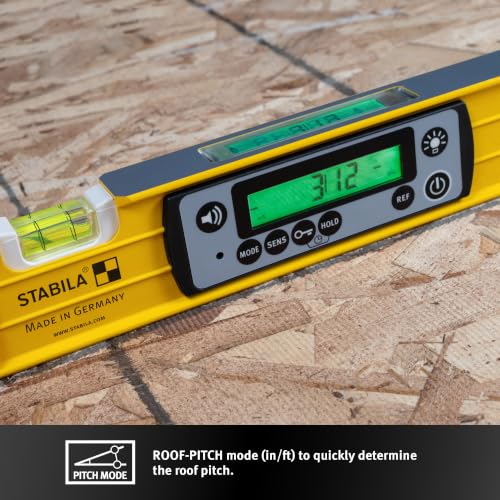 Image of STABILA TECH LEVEL 196 Digital Spirit Level, 48 Inch, Cat. Number 39540