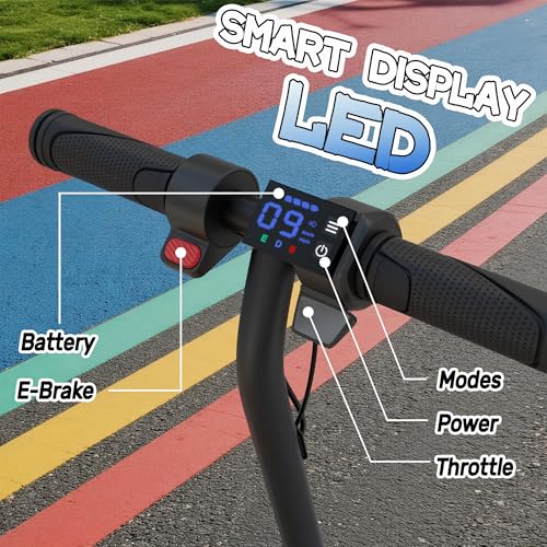 Image of VOLPAM Electric Scooter, 250W Motor, 10 Miles Long Range