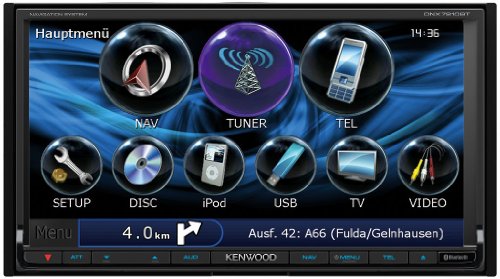 Autoradio Kenwood DNX7210BT noir, le compagnon idéal pour vos vacances