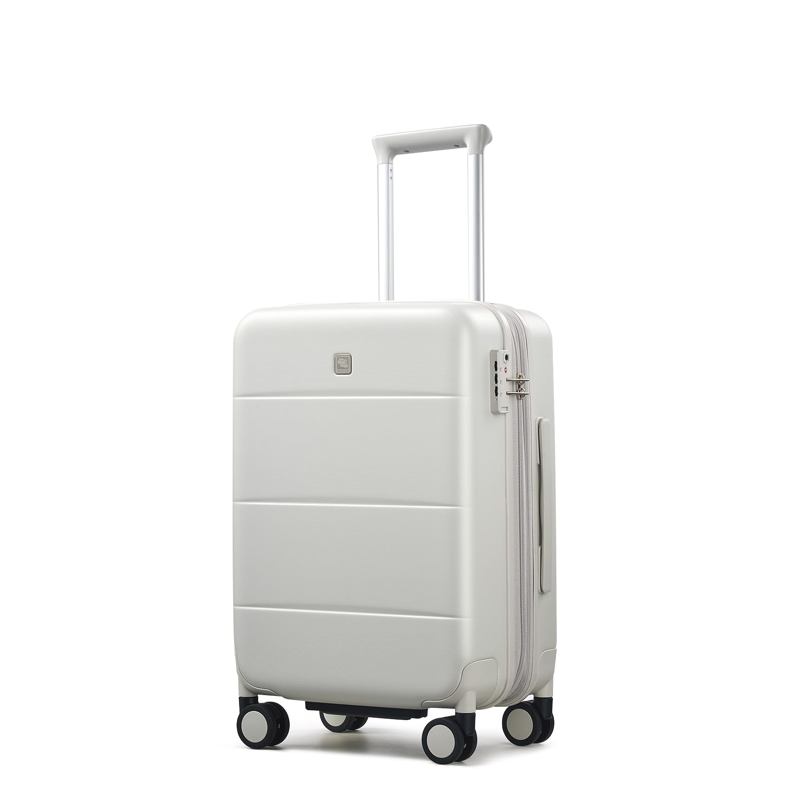 Hanke Expandable 26 Inch Luggage with Spinner Wheels, Hardside Large Suitcase, All-PC Hard Shell Travel Luggage, TSA Lock, Lightweight Durable Checked-Medium (Blackish Green, 93L) — view 21
