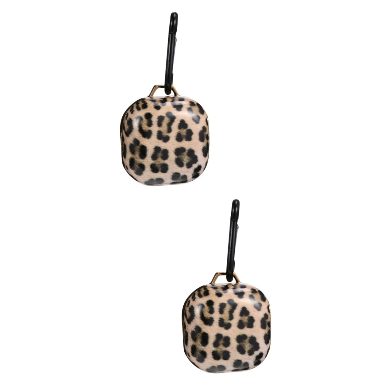 DOITOOL Estuche Portátil Ligero para Auriculares con Estampado De Leopardo De 2 Piezas para Transmisión En