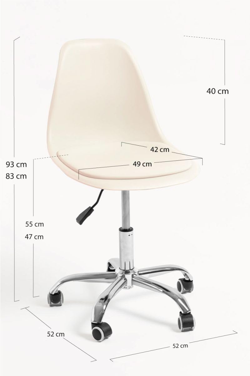 Regalos Miguel Pack 2 Sillas Dami Office Beige