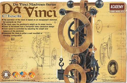 DaVinci Horloge de collection 22,9 cm avec mécanisme Snap exclusif
